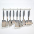 Mixed 8 Piece Silicone Spatula Set, 600F Heat-Resistant No-Melt Rubber Spatula Handle and Blade - Kitchen Cooking Utensils for Nonstick Cookware, Spatula Turner for Egg,Pancake,Burger- Dishwasher Safe