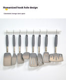 Mixed 8 Piece Silicone Spatula Set, 600F Heat-Resistant No-Melt Rubber Spatula Handle and Blade - Kitchen Cooking Utensils for Nonstick Cookware, Spatula Turner for Egg,Pancake,Burger- Dishwasher Safe